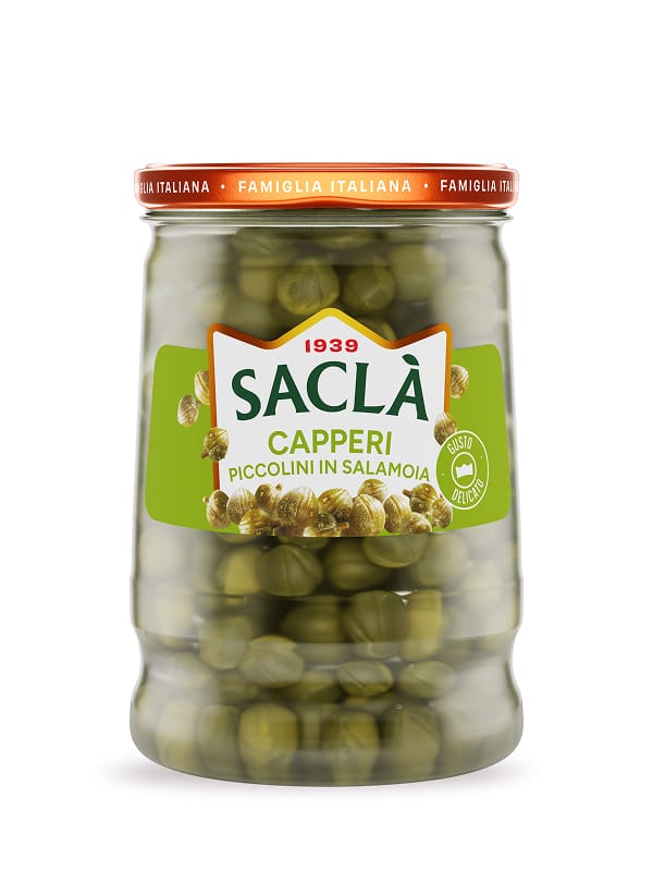 CAPPERI ALL'ACETO DI VINO — 95g