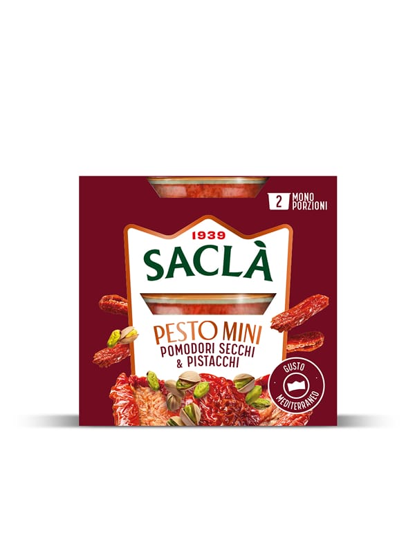 PESTO AI POMODORI SECCHI E PISTACCHI