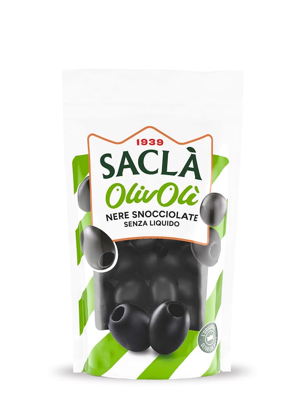 Olive Nere Snocciolate Doypack
