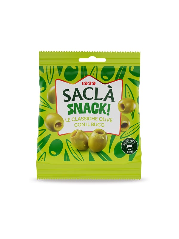 Olive Snack Verdi Snocciolate — 30 g