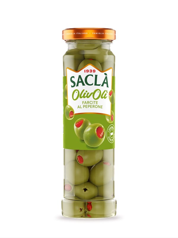 Olivolì Verdi Snocciolate al Peperone — 140 g